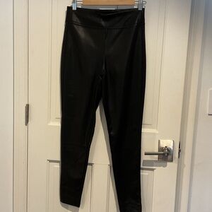 Splendid Black Faux Leather Pants
